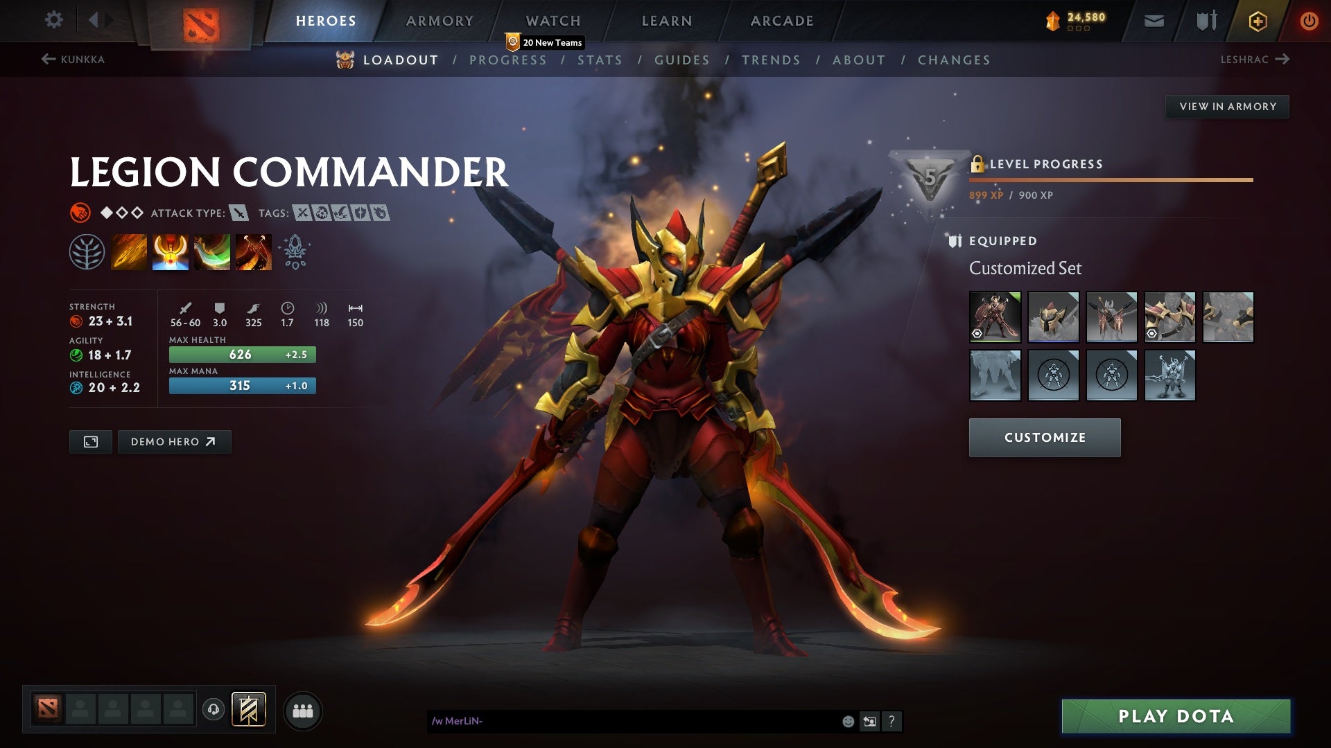 Immortal | MMR: 5480 - Behavior: 9440 - Communication: 9440