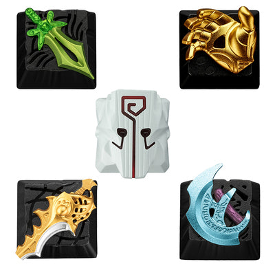 Capuchon de clé Dota 2 - Alliage d'aluminium 3D