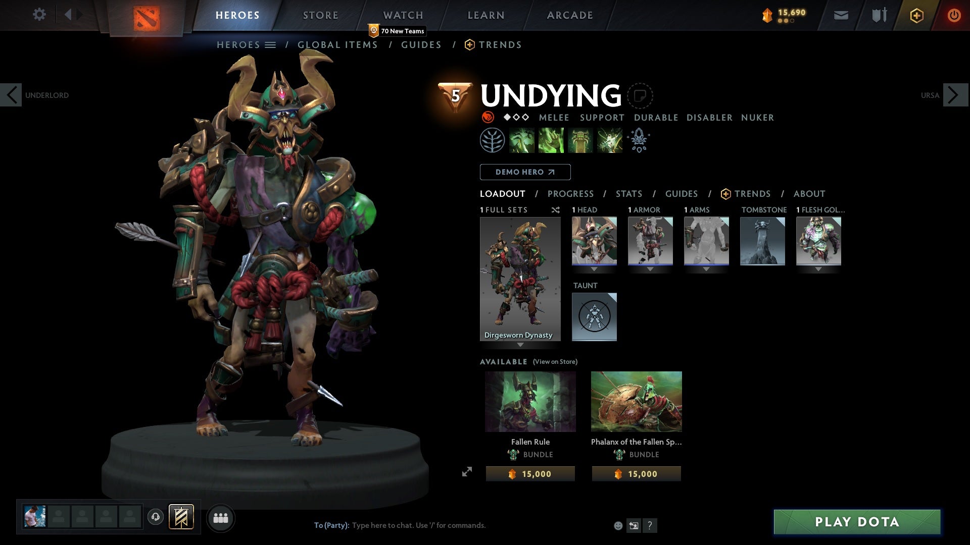 Ancient I | MMR: 3970 - Behavior: 9559 - Communication: 9559