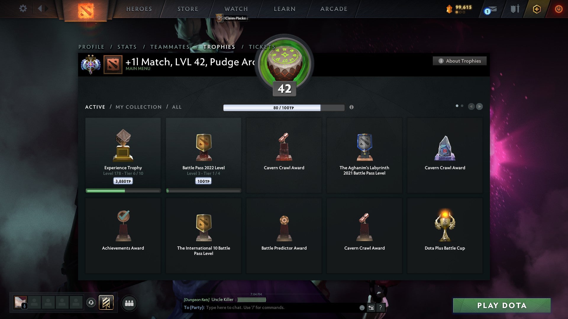 Ancient II | MMR: 4100 - Behavior: 9589