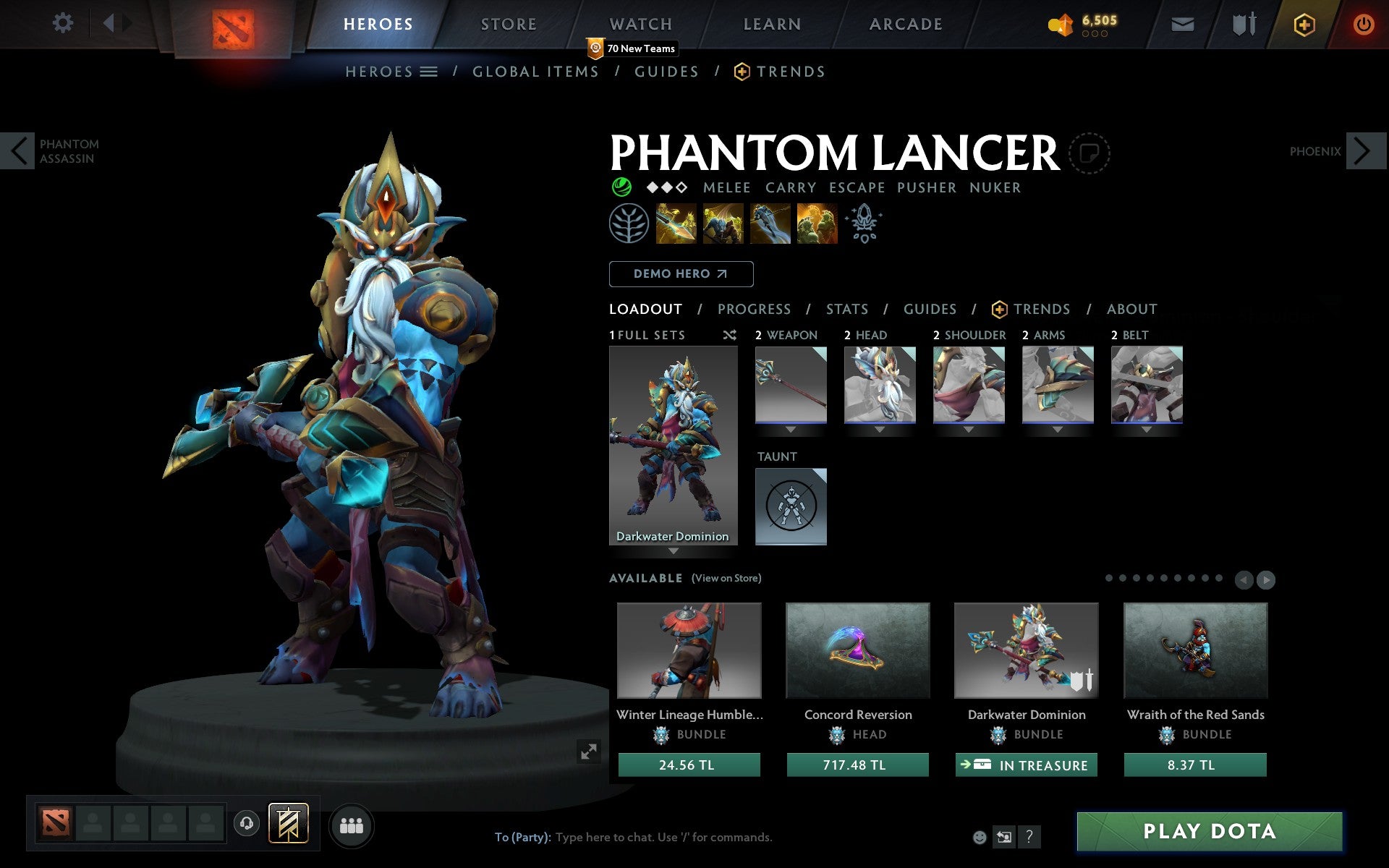 Herald I | MMR: 1 - Behavior: 9650