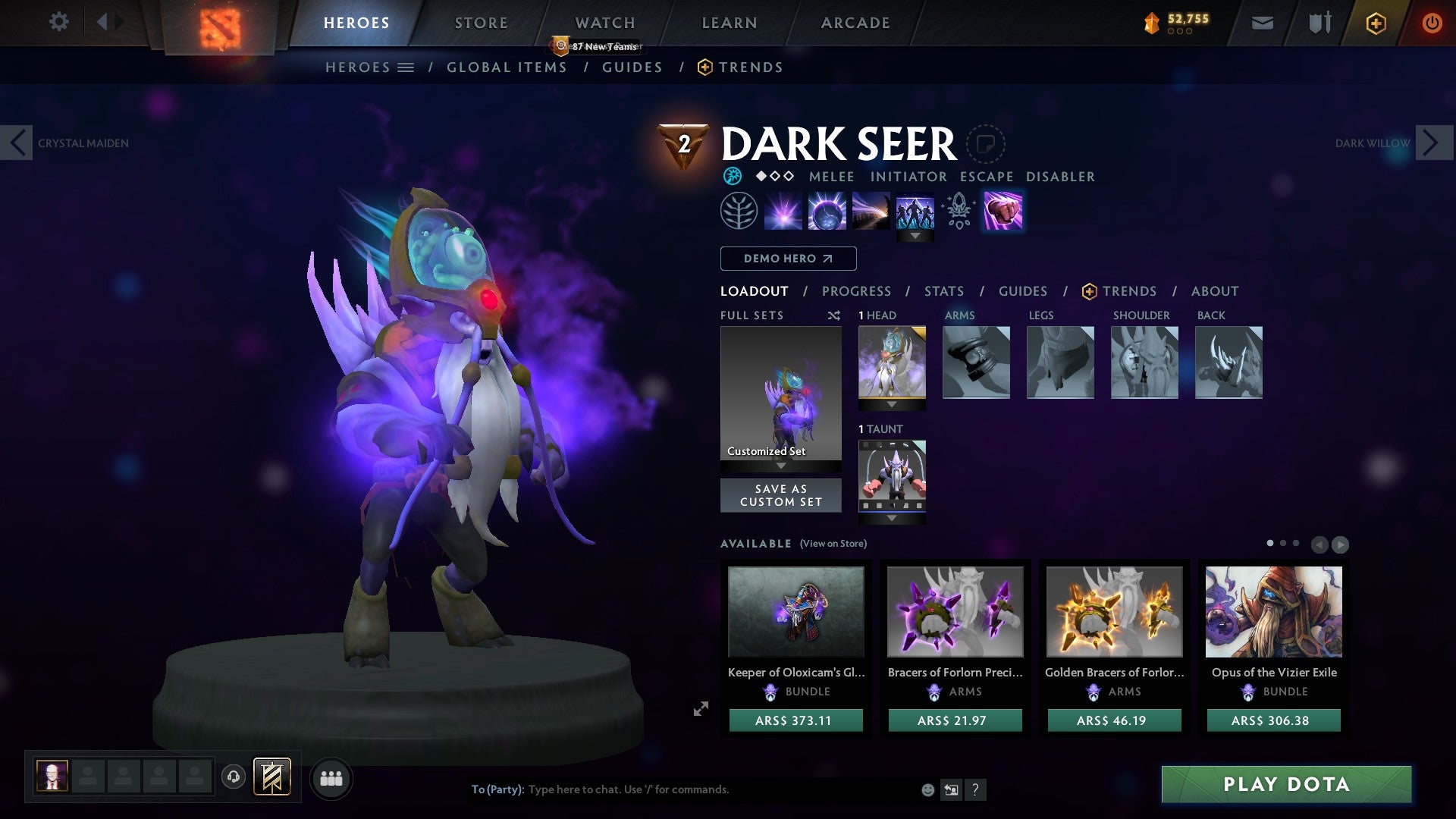 Crusader V | MMR: 2190 - Behavior: 9735