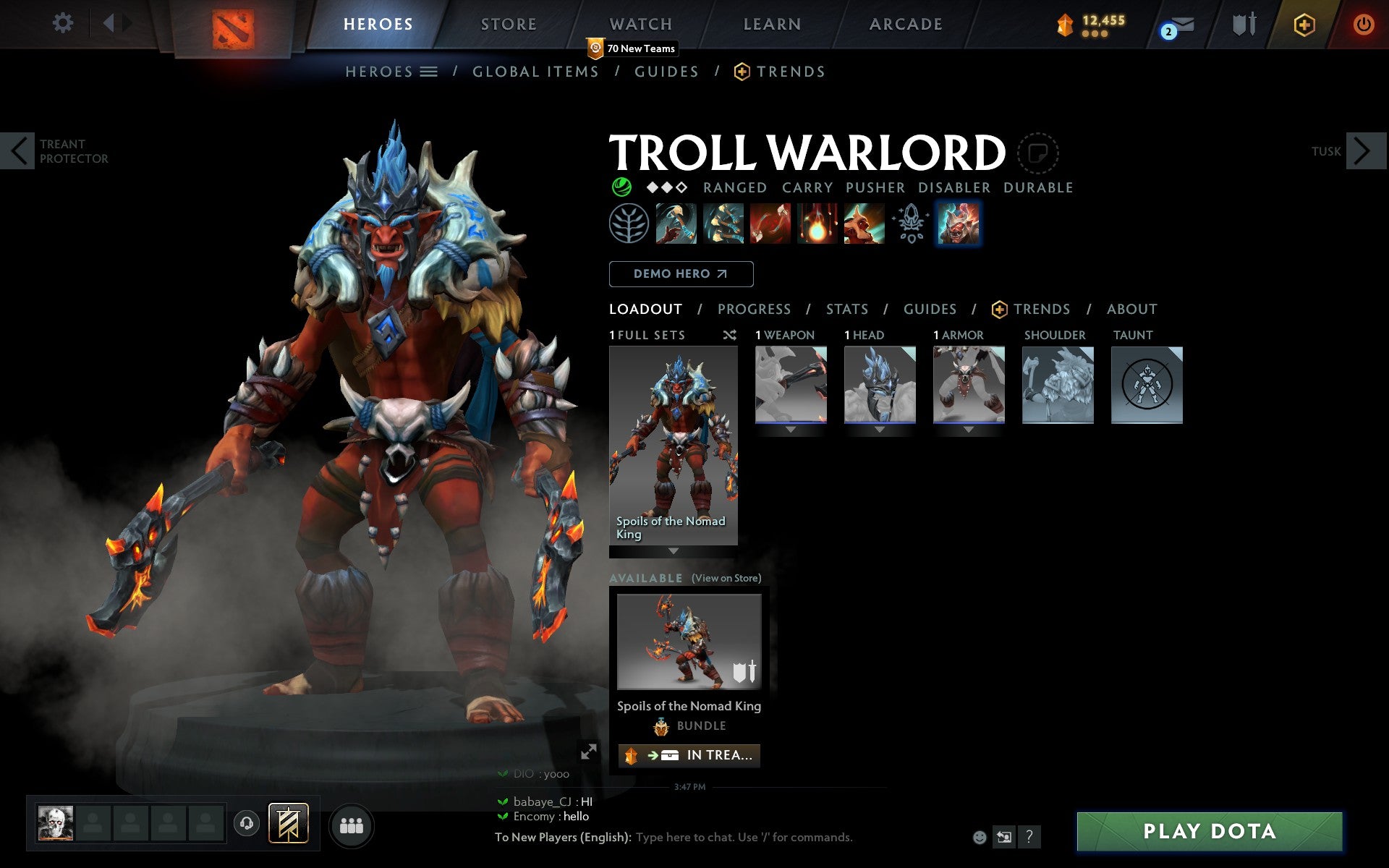 Herald IV | MMR: 437 - Behavior: 10000