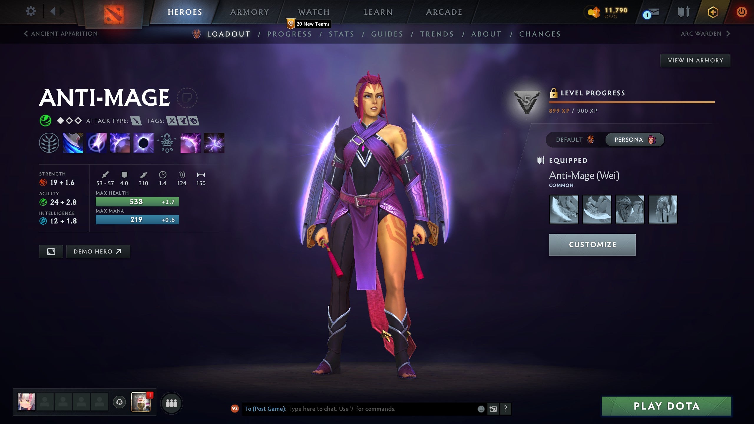 Uncalibrated | MMR: TBD (Previous Season: 8160 MMR) - Behavior: 8995