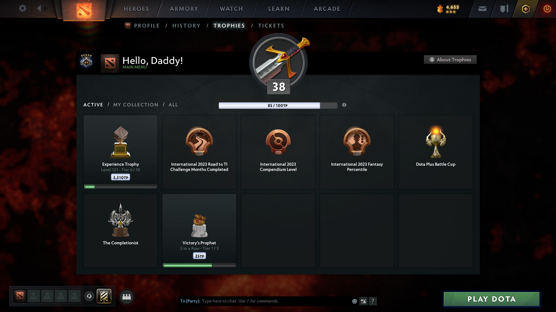 Guardian V | MMR: 1291 - Behavior: 9736 - Communication: 9736