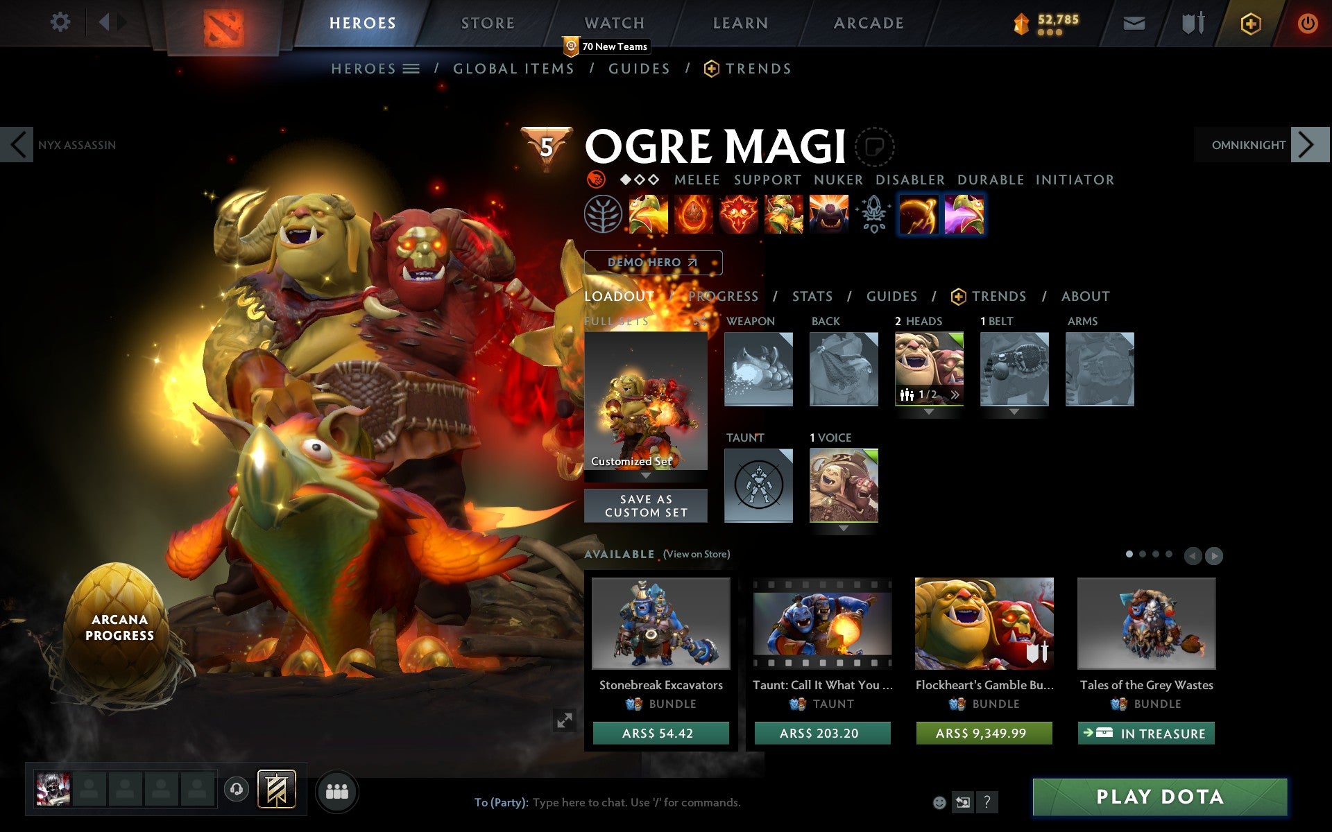 Ancient V | MMR: 4483 - Behavior: 9673