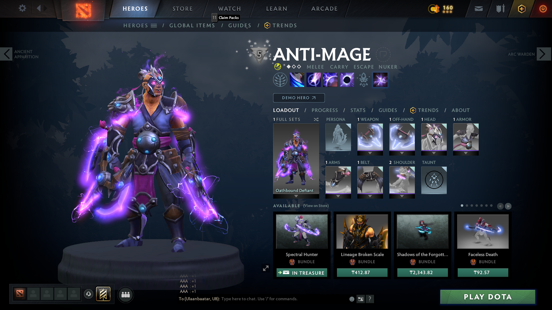 Immortal | MMR: 6410 - Behavior: 10000