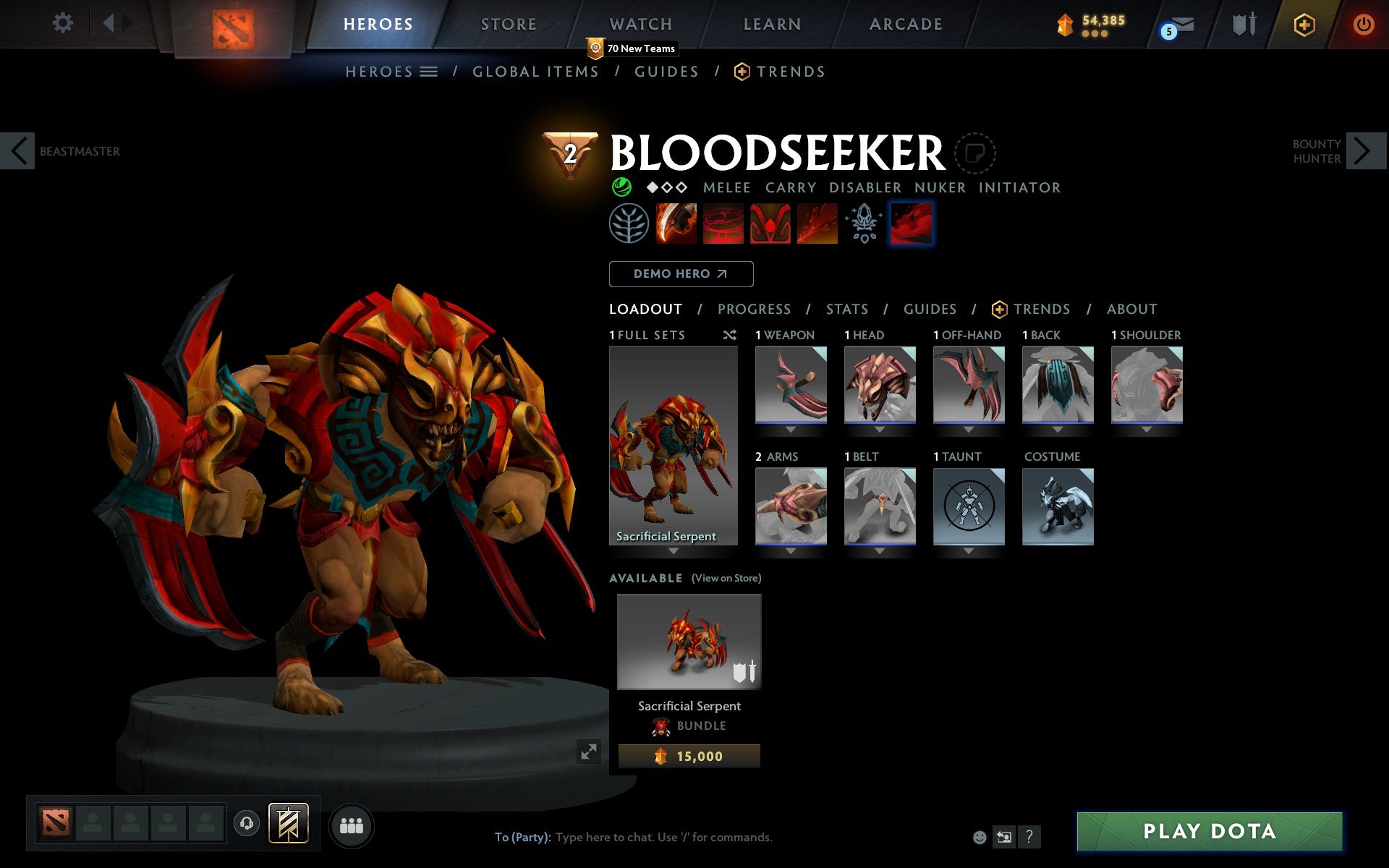 Archon I | MMR: 2345 - Behavior: 9950