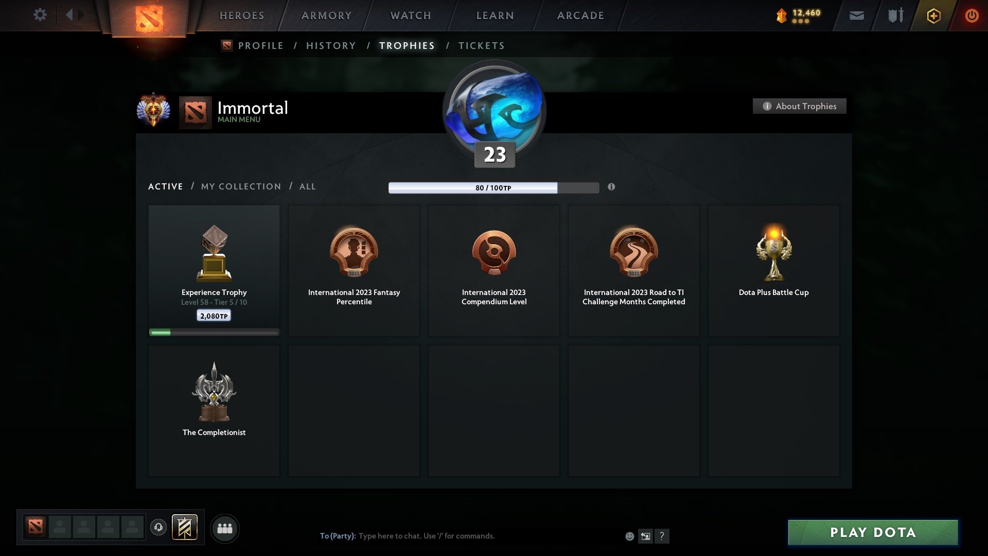 Immortal | MMR: 5585 - Behavior: 12000 - Communication: 12000