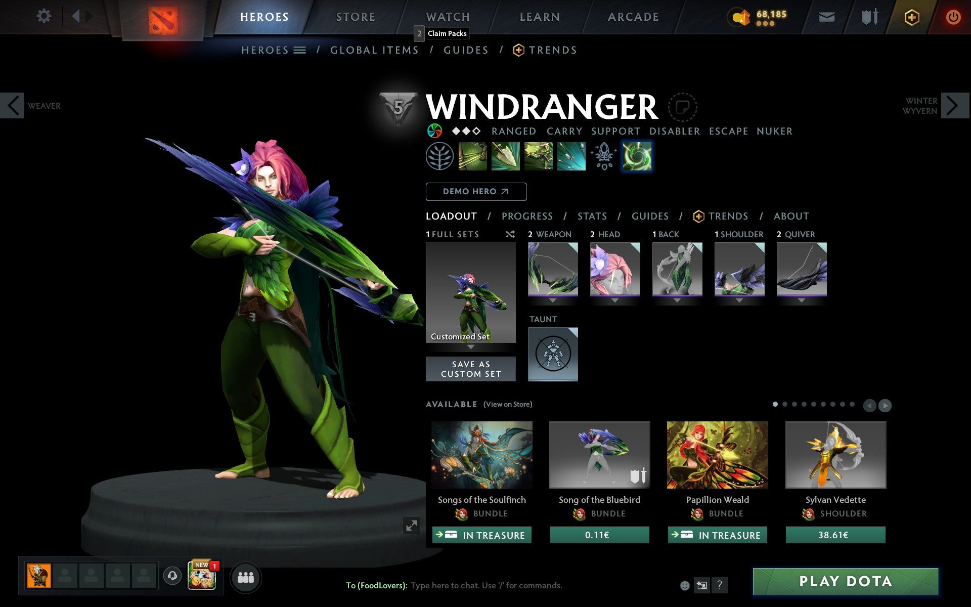 Herald I | MMR: 121 - Behavior: 9298