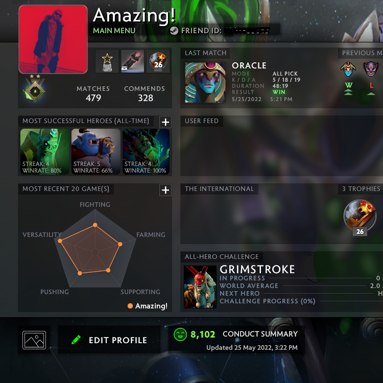 Herald II | MMR: 10 - Behavior: 8102