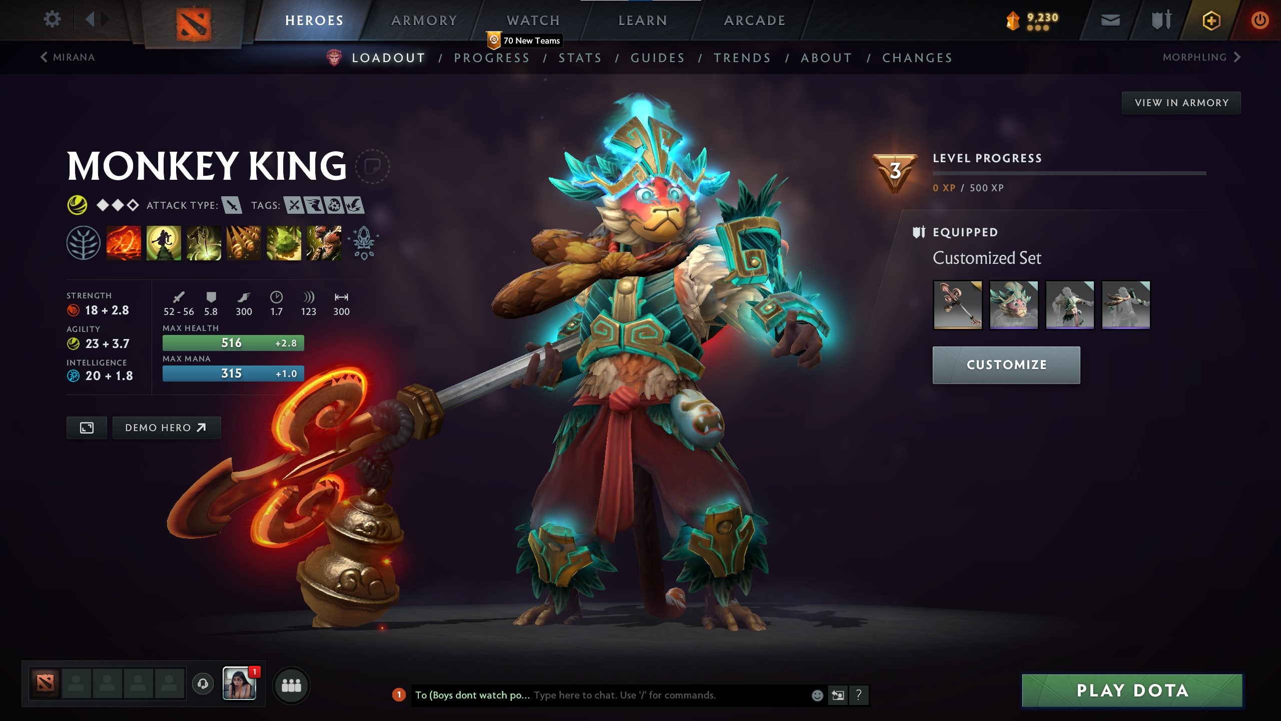 Legend III | MMR: 3312 - Behavior: 10000 - Communication: 10000