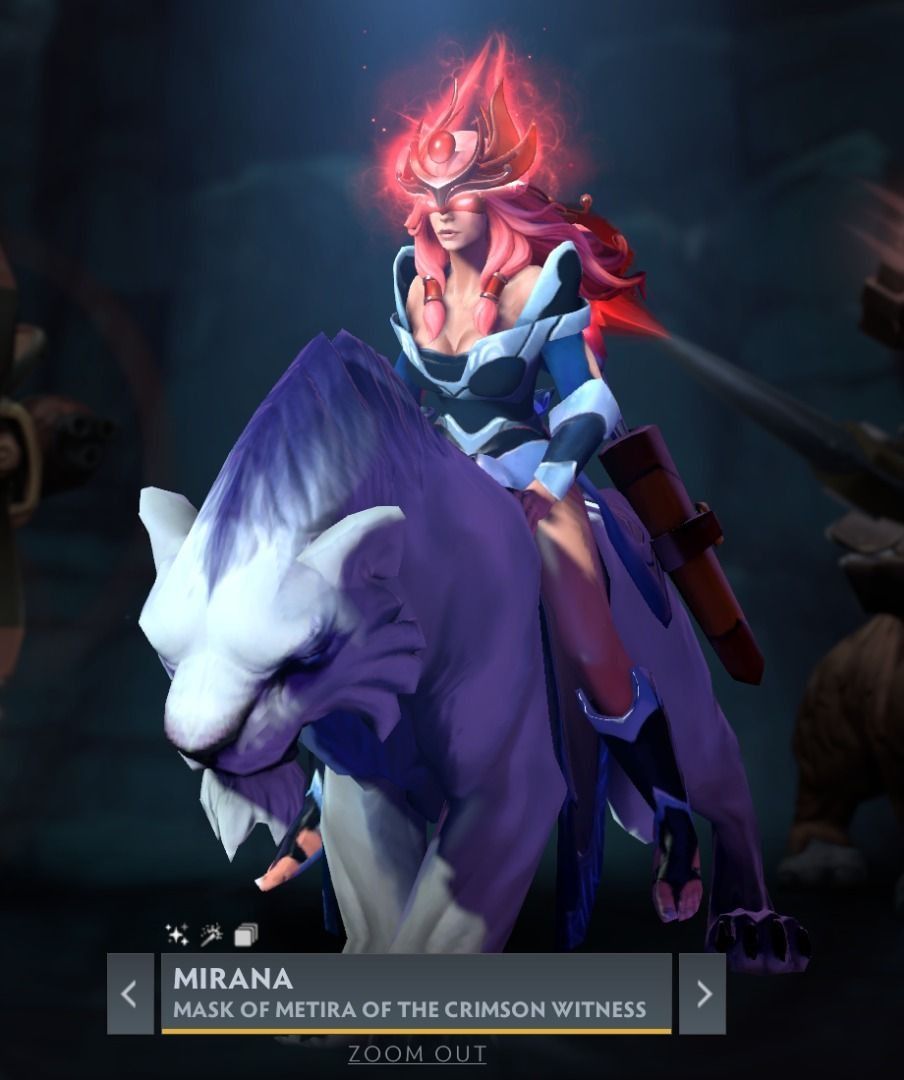 Mask of Metira of the Crimson Witness