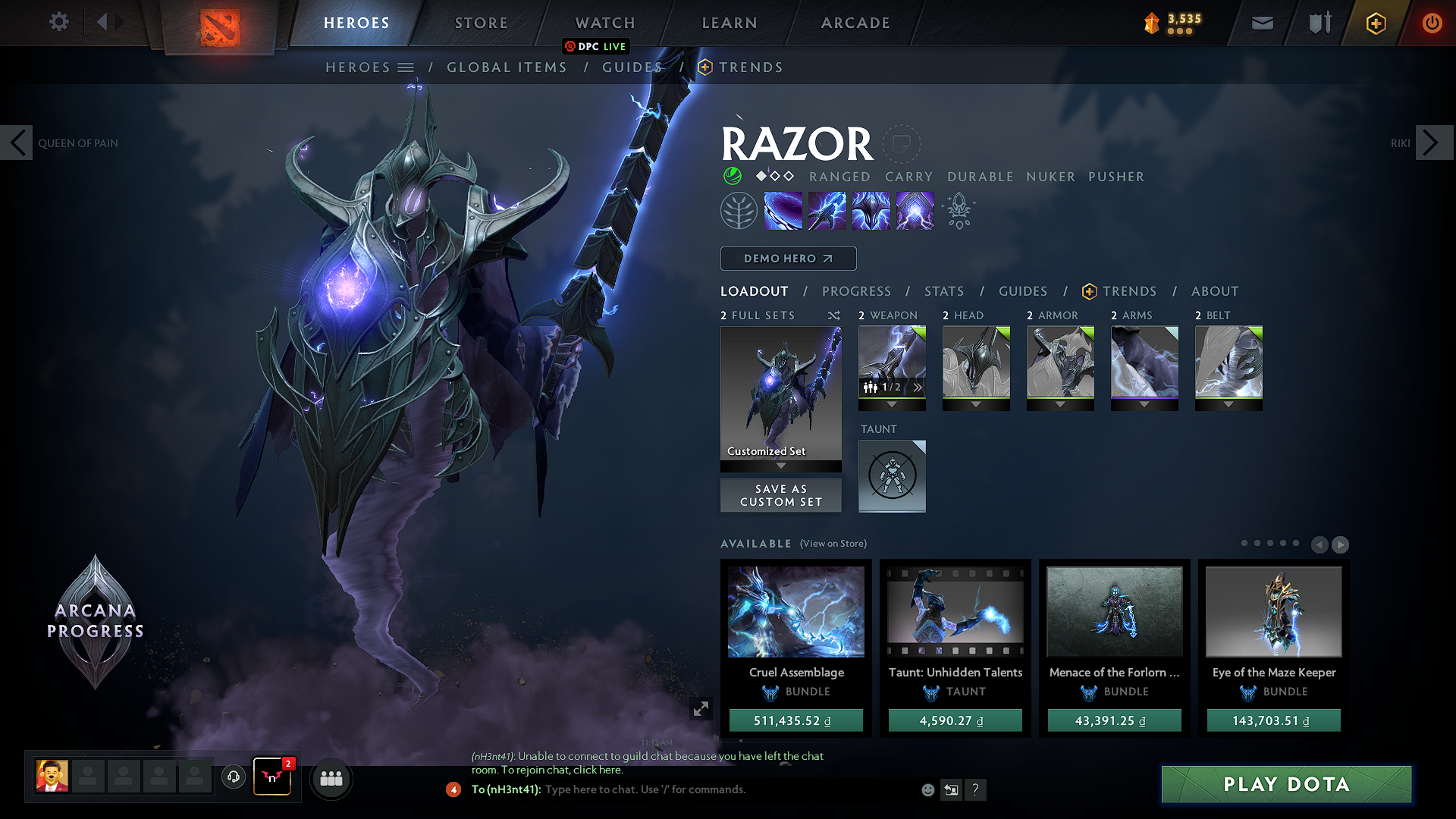 Not Calibrated | MMR: TBD - Conduct: 10000