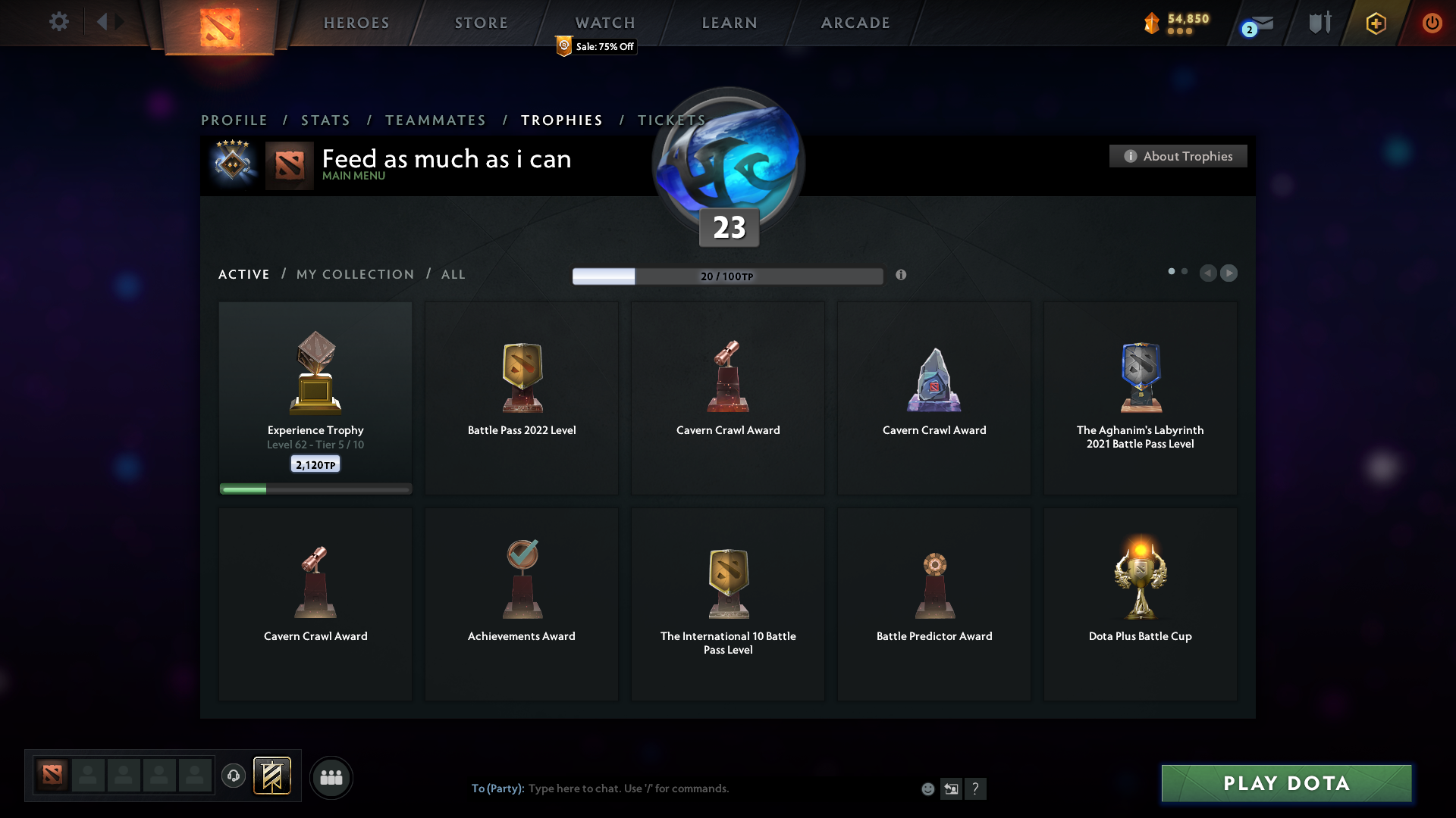 Guardian V | MMR: 1460 - Behavior: 9256