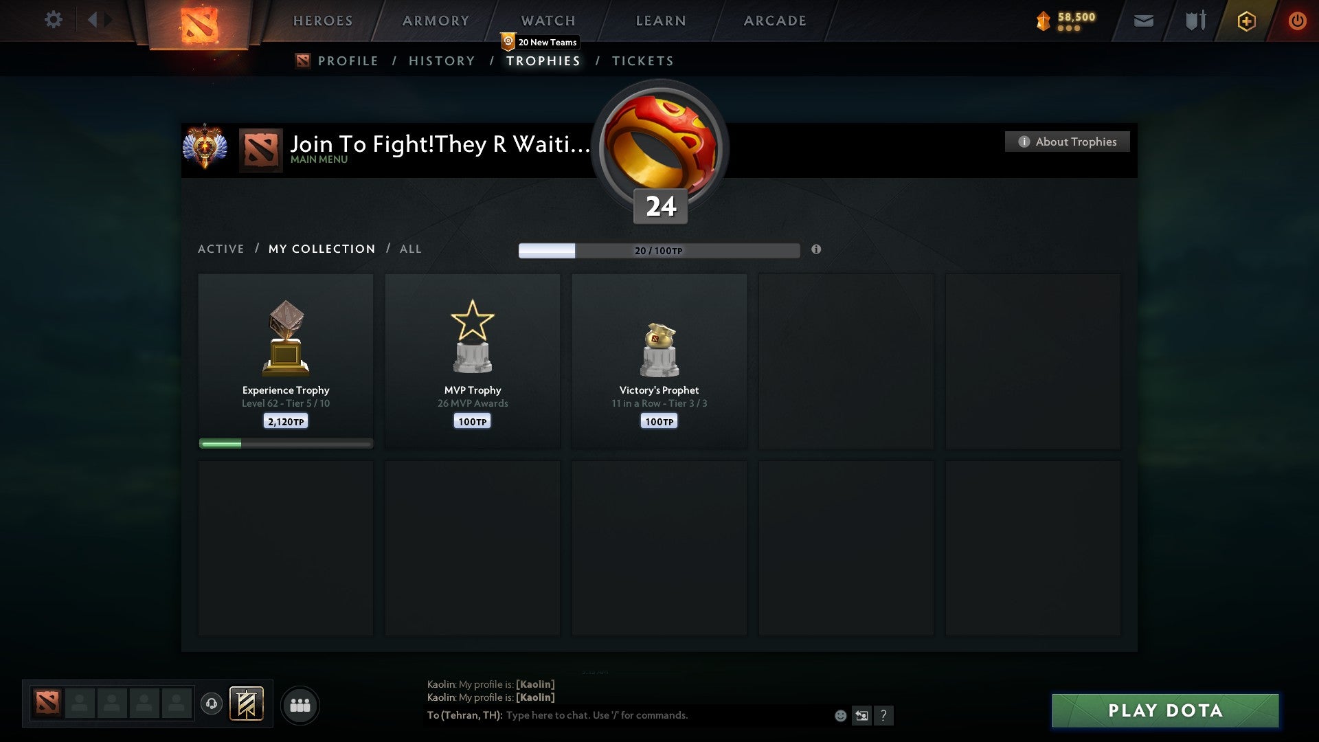 Immortal | MMR: 7434 - Behavior: 10157 - Communication: 10157