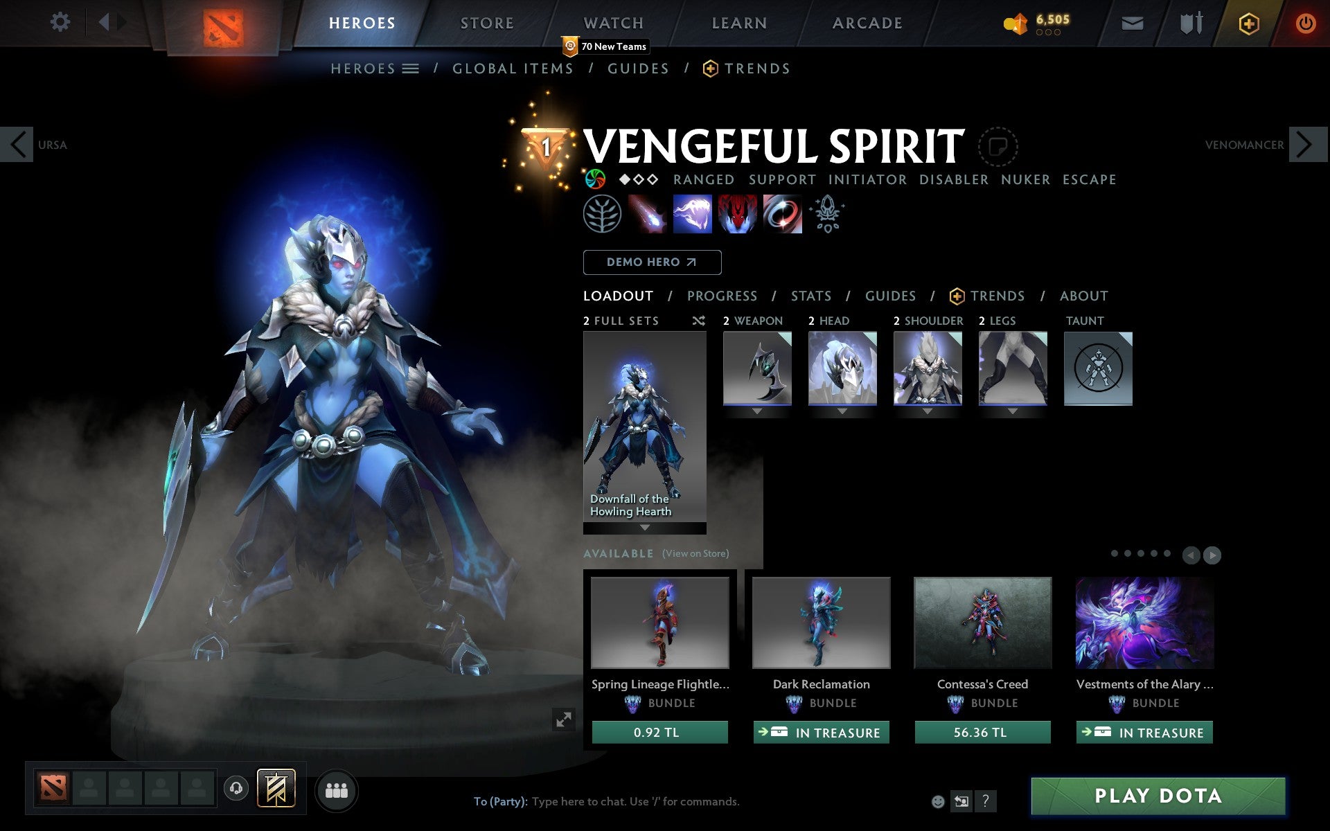 Herald I | MMR: 1 - Behavior: 9650