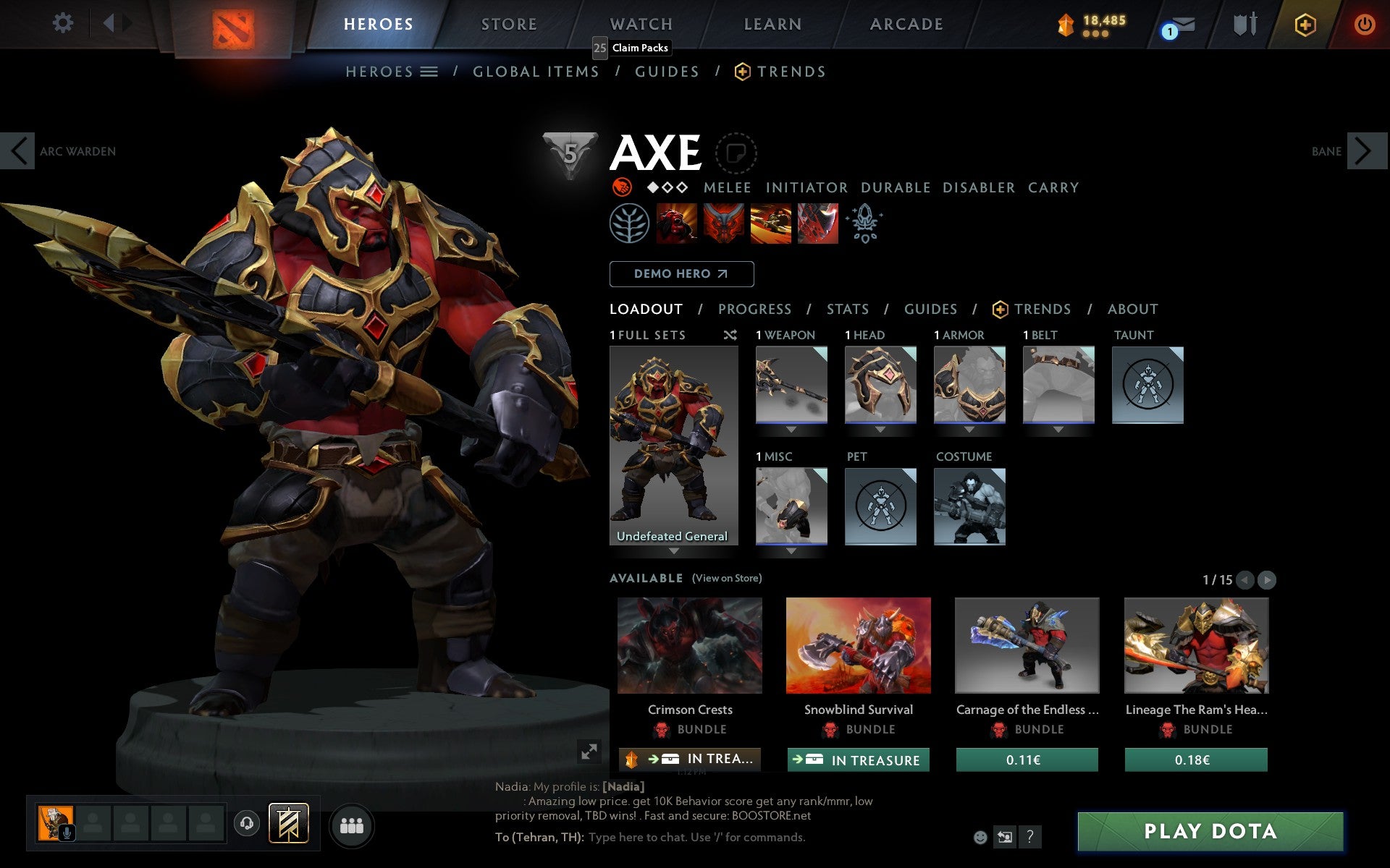 Divine I | MMR: 4598 - Behavior: 10000