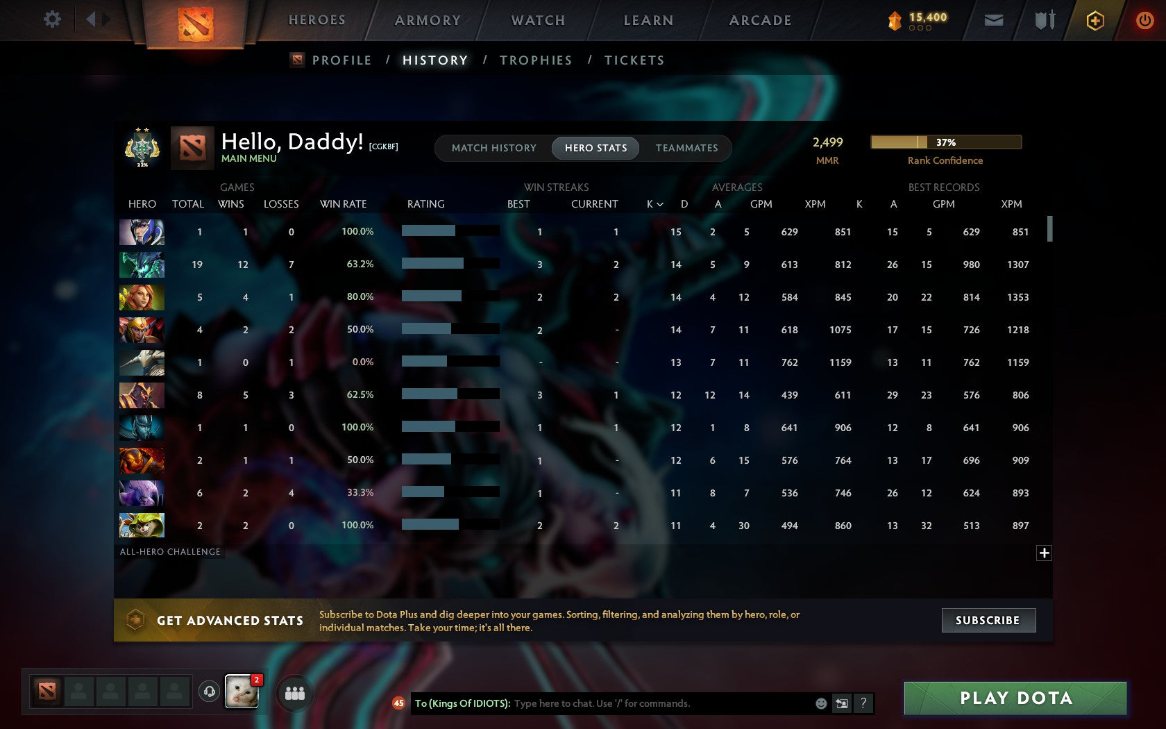 Archon II | MMR: 2499 - Behavior: 9970 - Communication: 9030