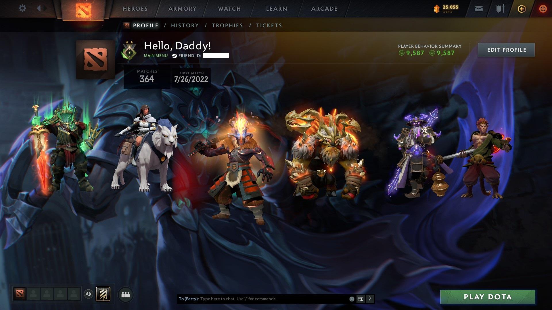 Herald II | MMR: 110 - Behavior: 9587 - Communication: 9587