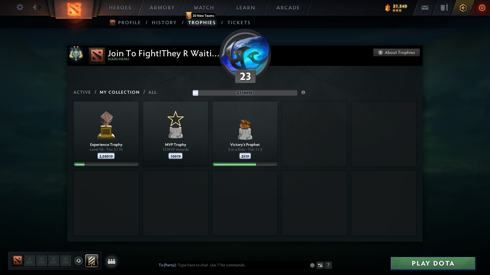 Archon II | MMR: 2481 - Behavior: 11817 - Communication: 11817