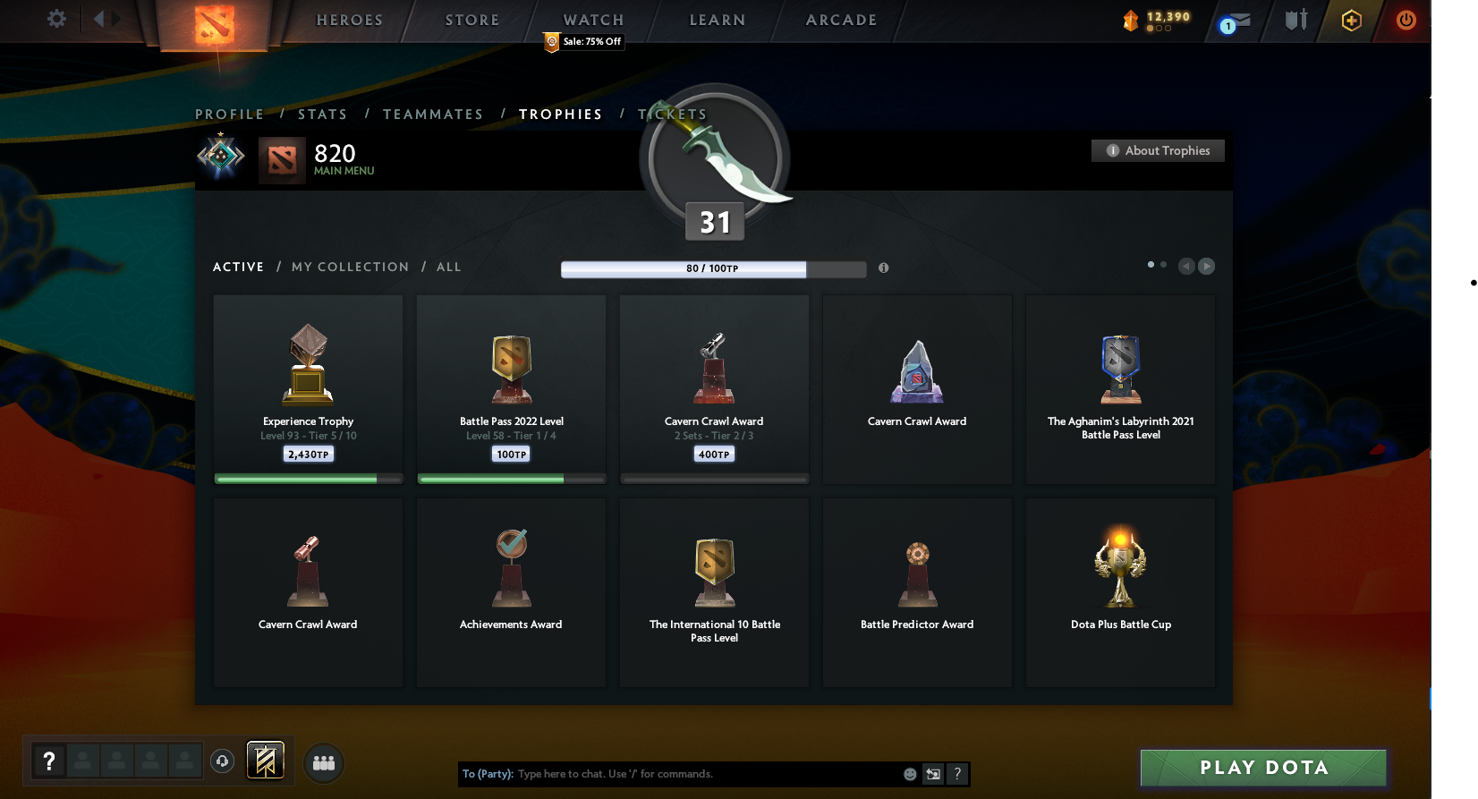 Crusader I | MMR: 1616 - Behavior: 10000