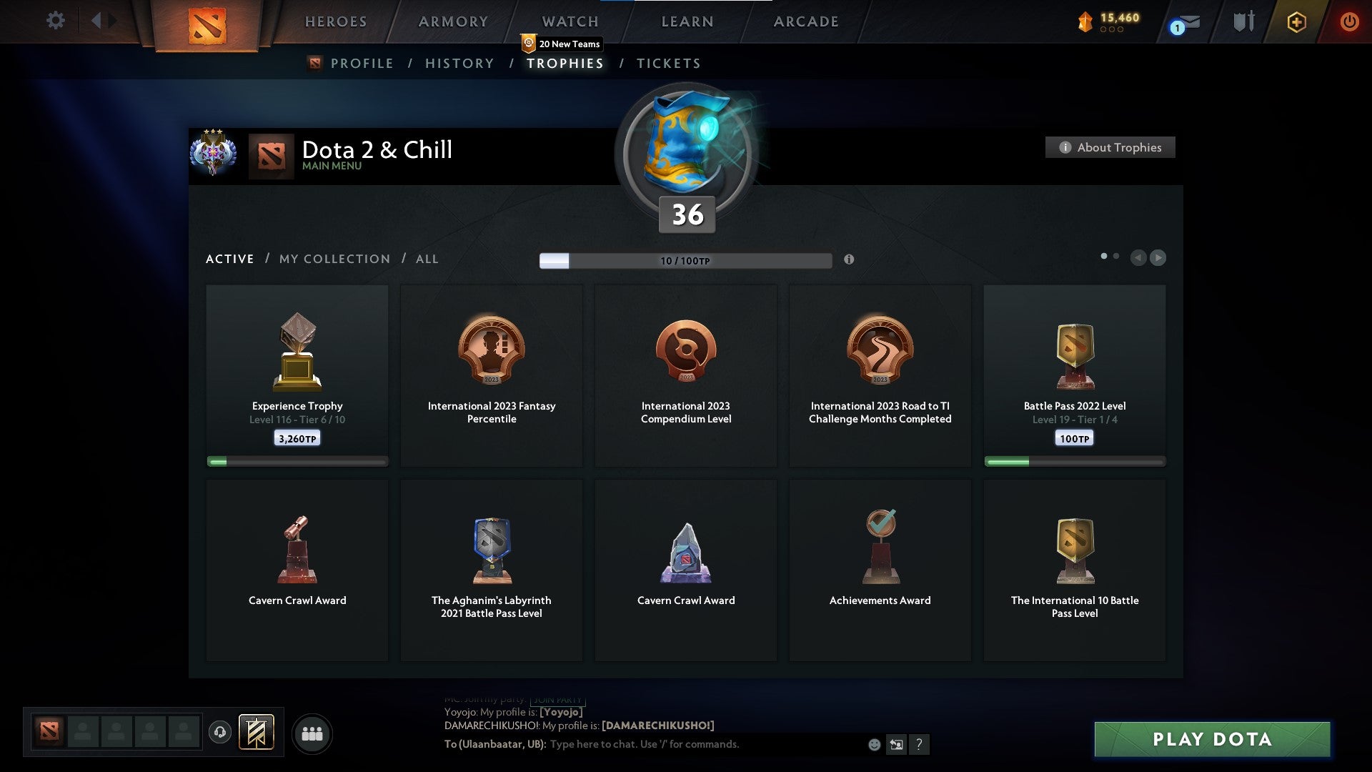 Ancient III | MMR: 4215 - Behavior: 8875 - Communication: 9000