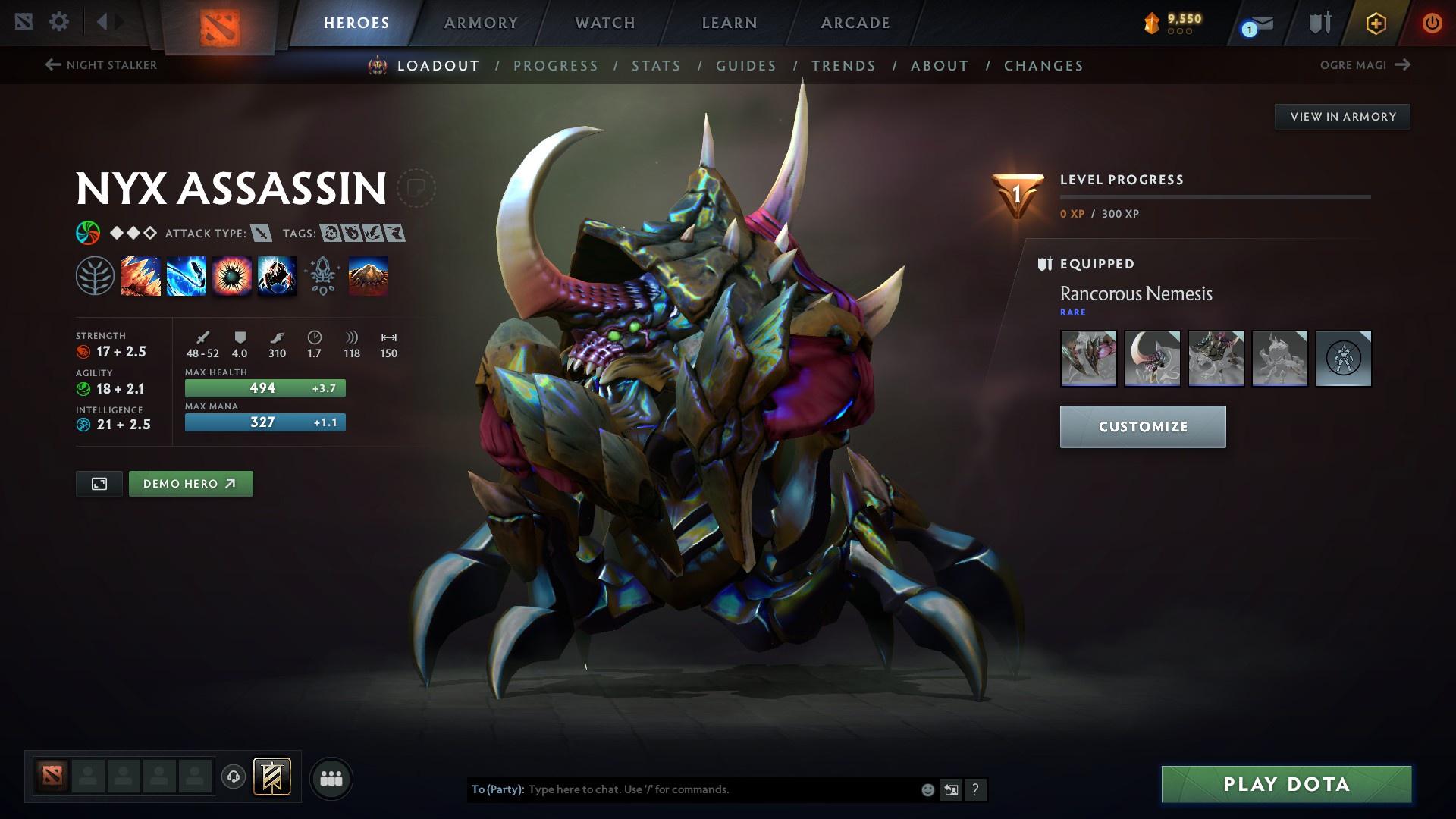 Herald I | MMR: 1 - Behavior: 8945 - Communication: 8945