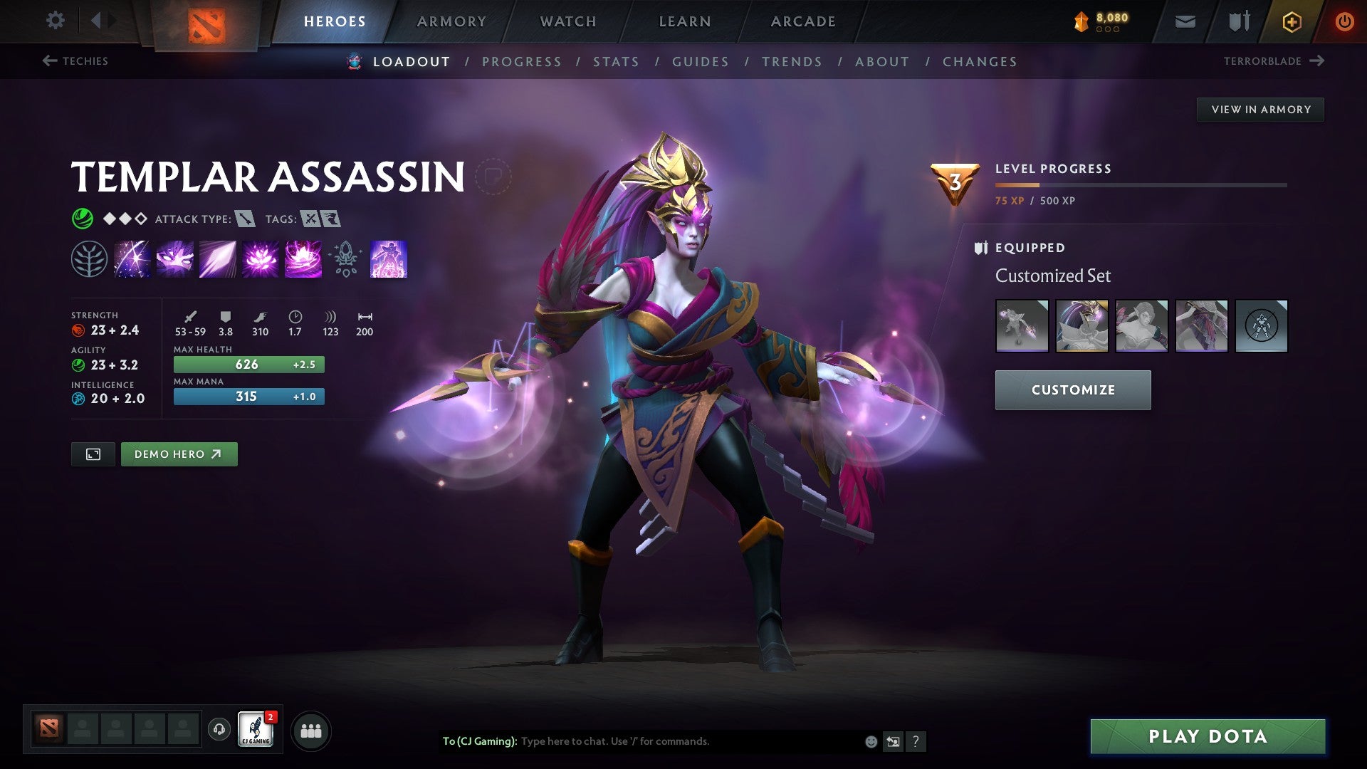 Ancient V | MMR: 4473 - Behavior: 11025 - Communication: 11000