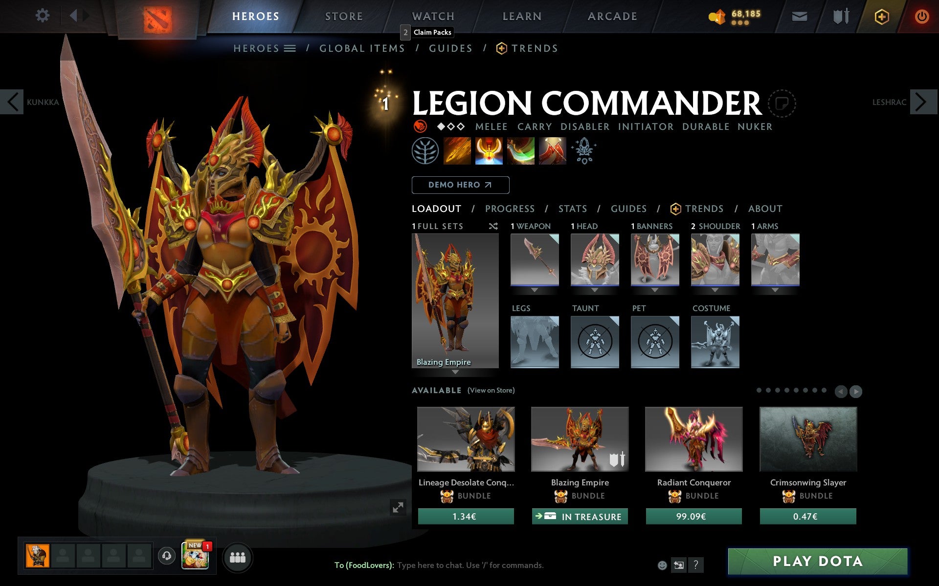 Herald I | MMR: 121 - Behavior: 9298