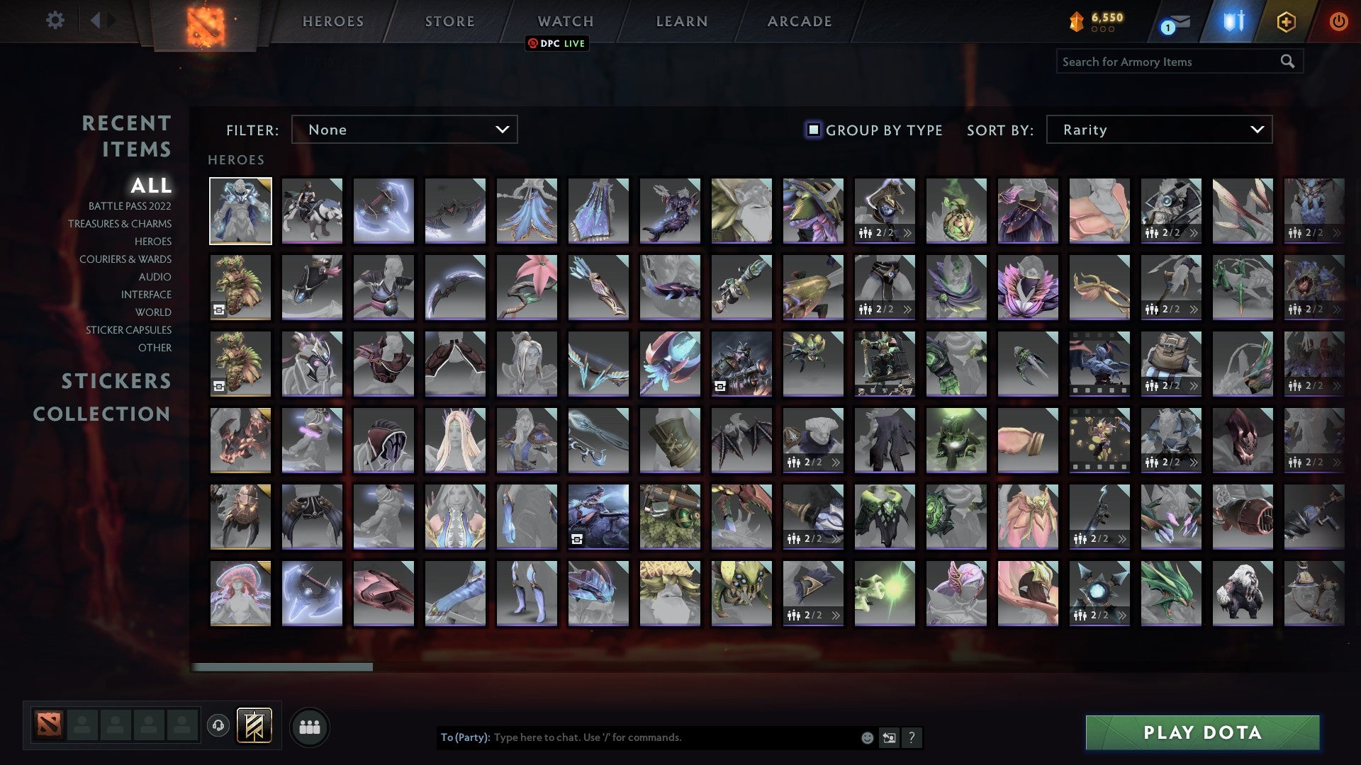 Légende IV | MMR : 3650 - Comportement : 9955