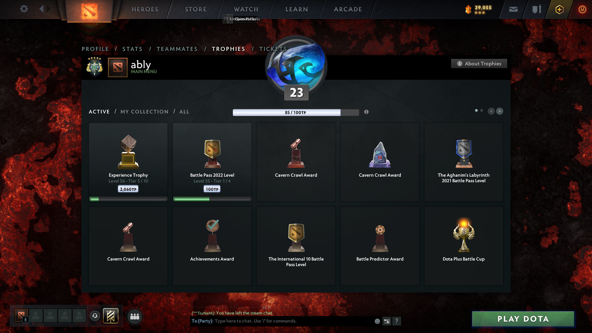 Archon V | MMR: 2950 - Behavior: 9815