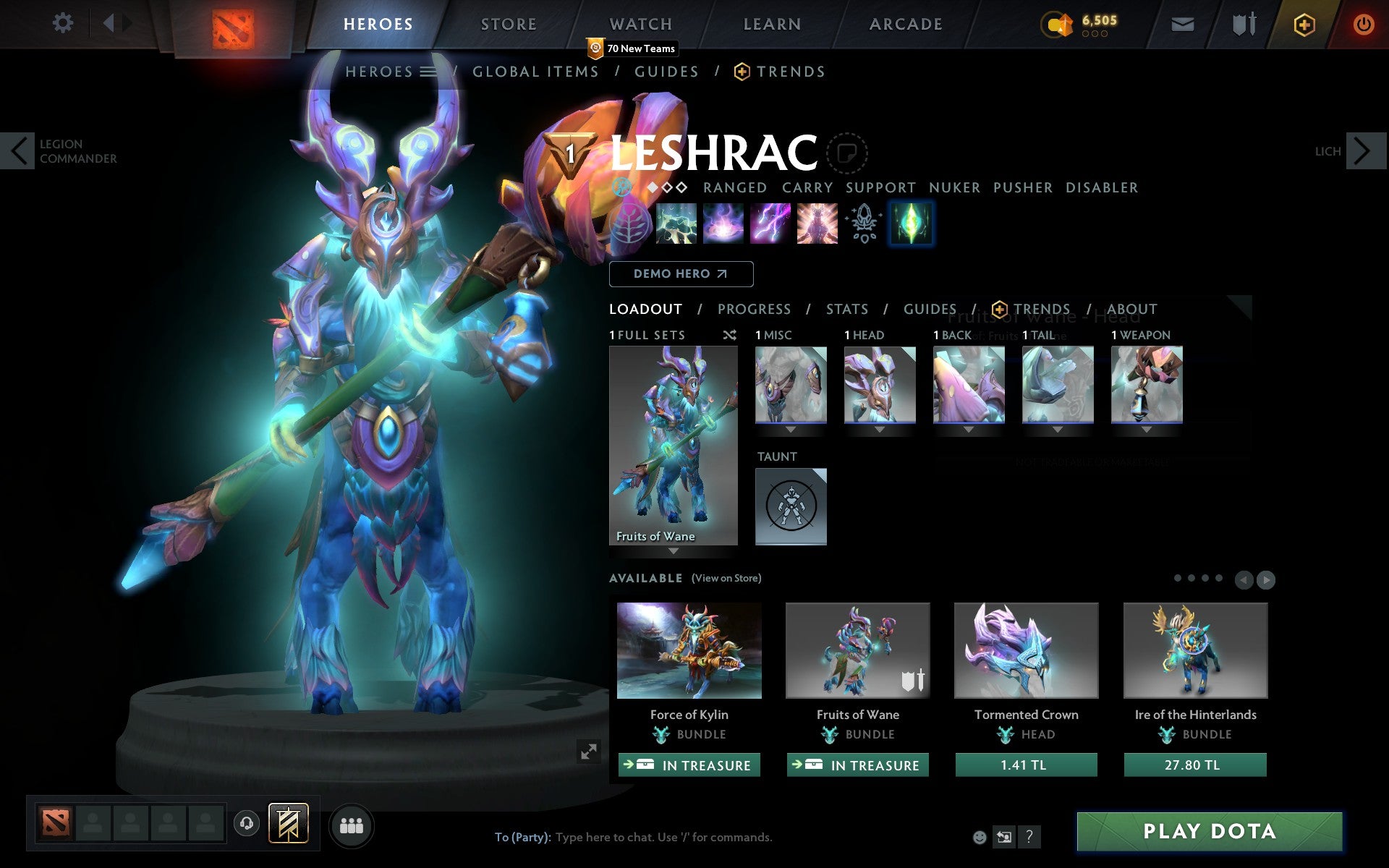 Herald I | MMR: 1 - Behavior: 9650