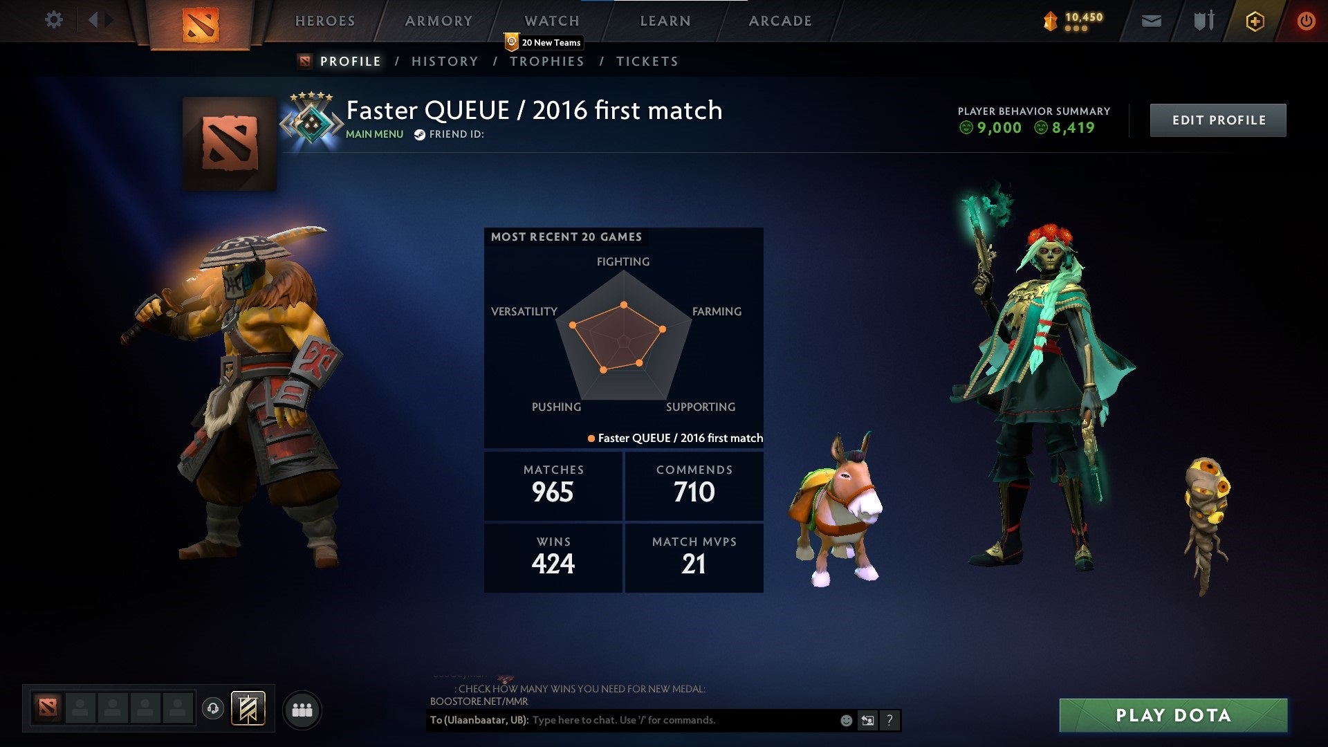 Crusader V | MMR: 2148 - Behavior: 9000 - Communication: 8419