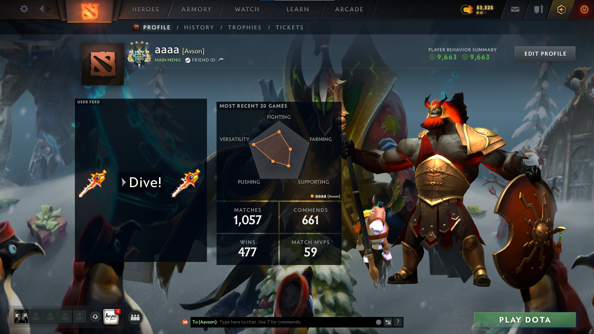 Archon IV | MMR: 2685 - Behavior: 9663 - Communication: 9663