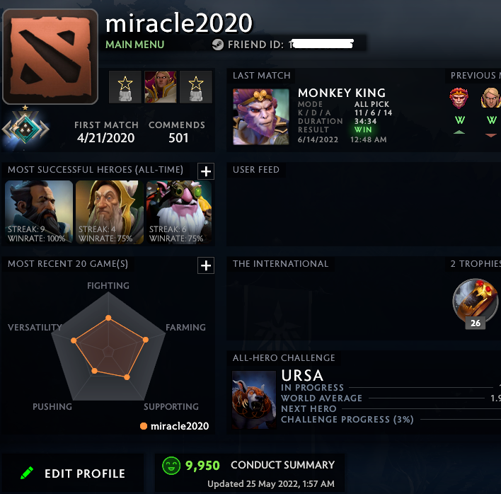 Crusader I | MMR: 1540 - Behavior: 9950