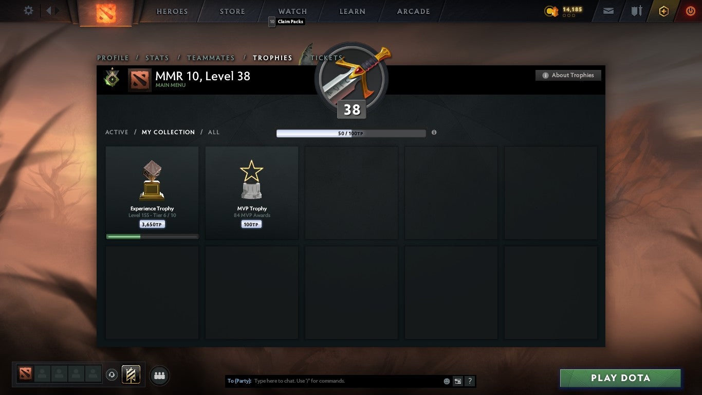 Herald I | MMR: 10 - Behavior: 9805