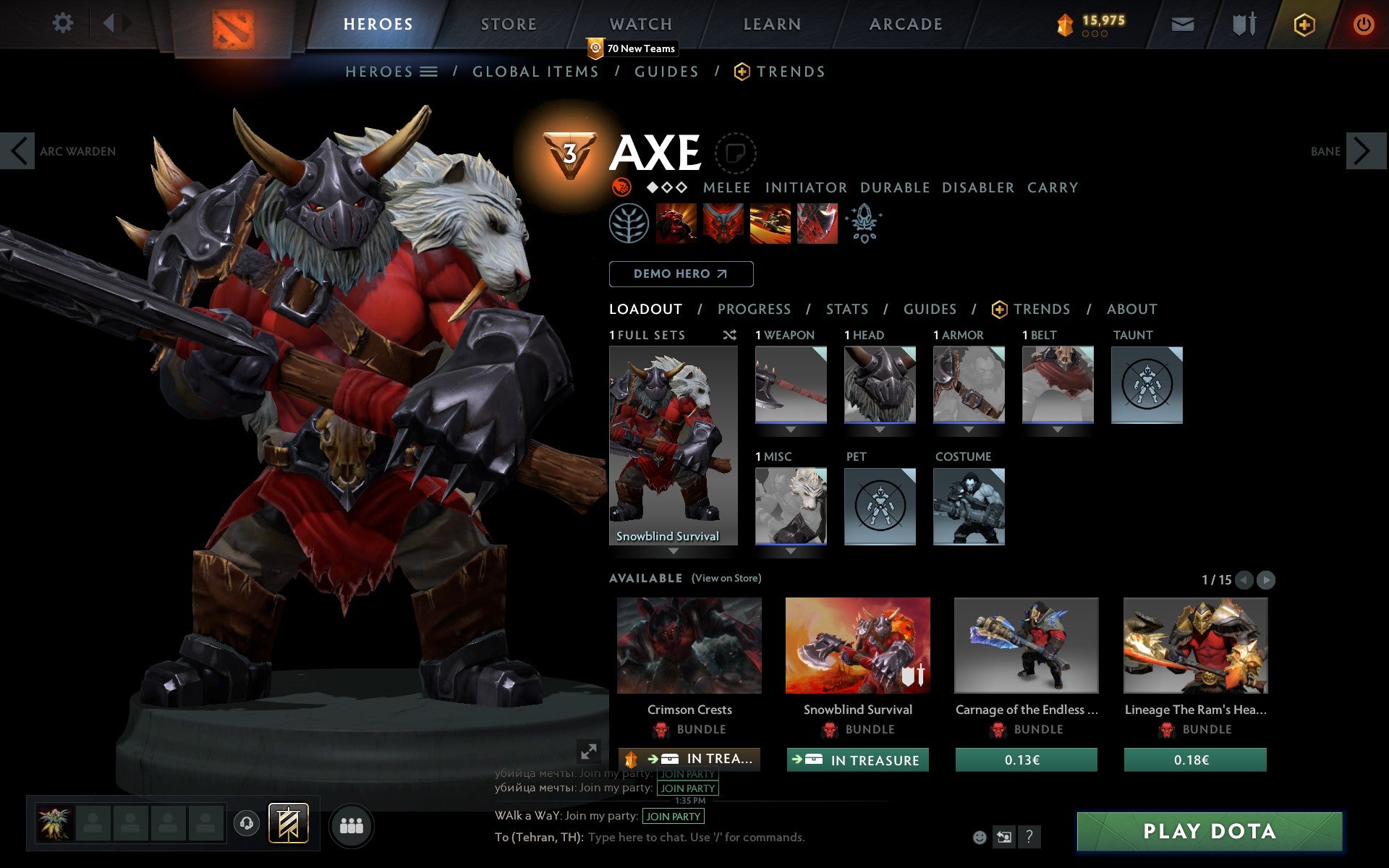 Archon V | MMR: 2782 - Behavior: 9800