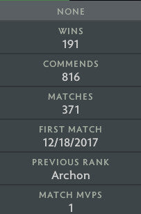 Archon V | MMR : 3000 - Behavior : 10000