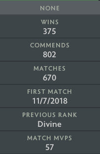 Divine IV | MMR : 5090 - Behavior : 8650