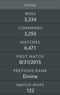 Immortel | MMR : 5470 - Comportement : 10000