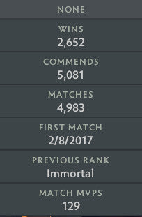 Immortel | MMR : 5630 - Comportement : 10000