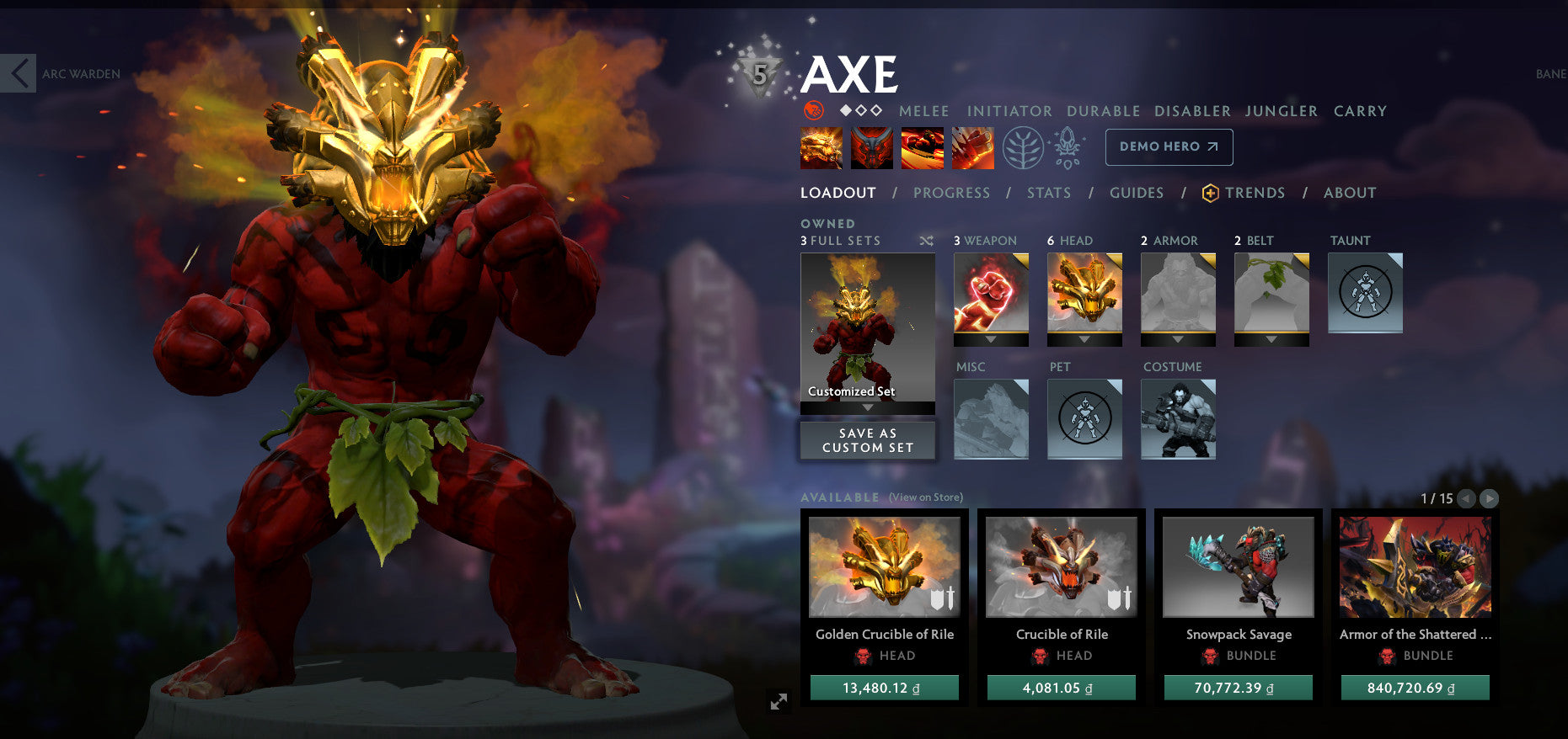 Légende II | MMR : 3190 - Comportement : 10000