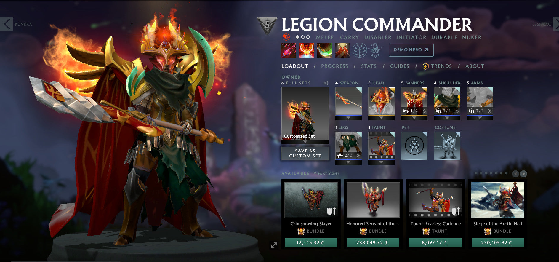 Légende II | MMR : 3190 - Comportement : 10000