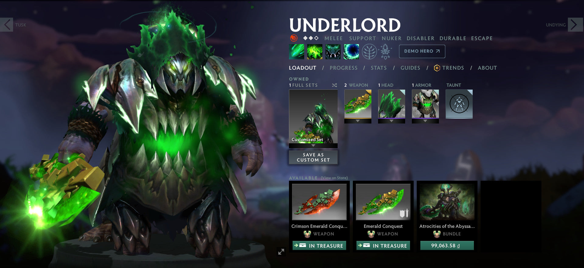 Ancient II | MMR: 3990 - Behavior: 9850