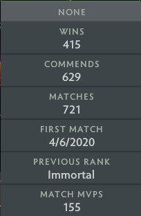 Immortel | MMR : 6460 - Comportement : 8514