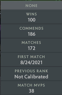 Immortel | MMR : 5910 - Comportement : 9745