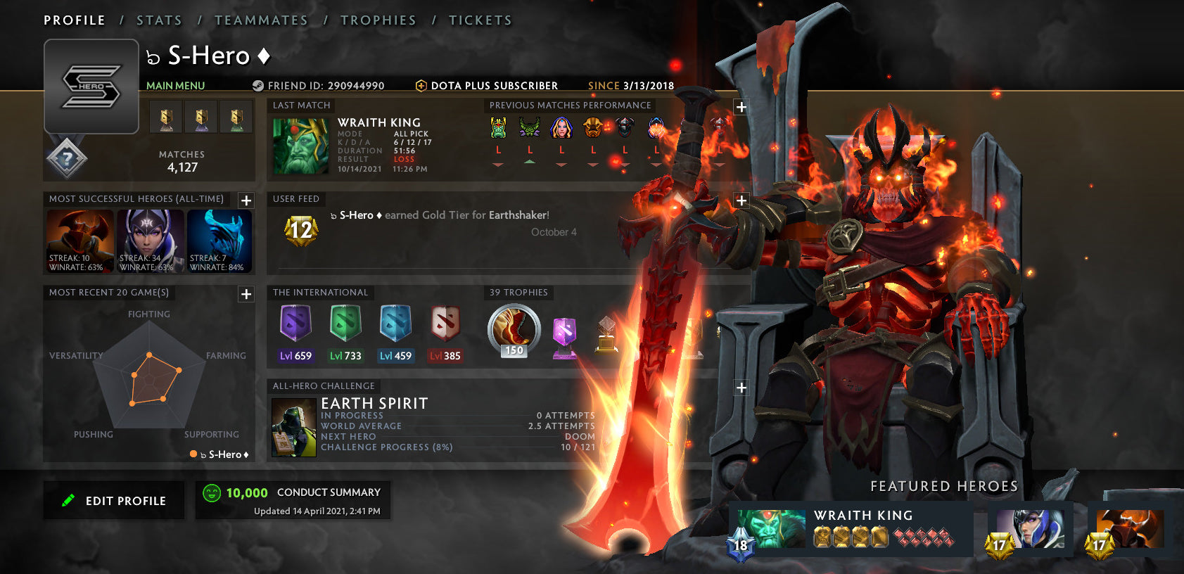 Not Calibrated | MMR: TBD - Behavior: 10000