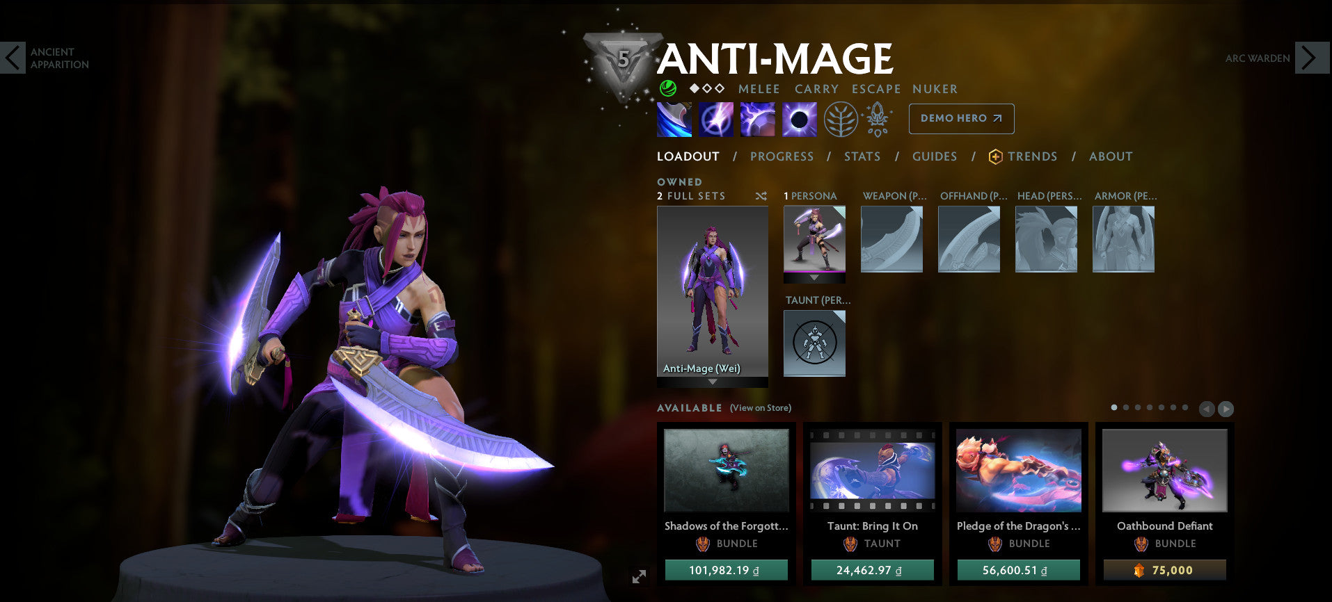 Ancient II | MMR: 3990 - Behavior: 10000