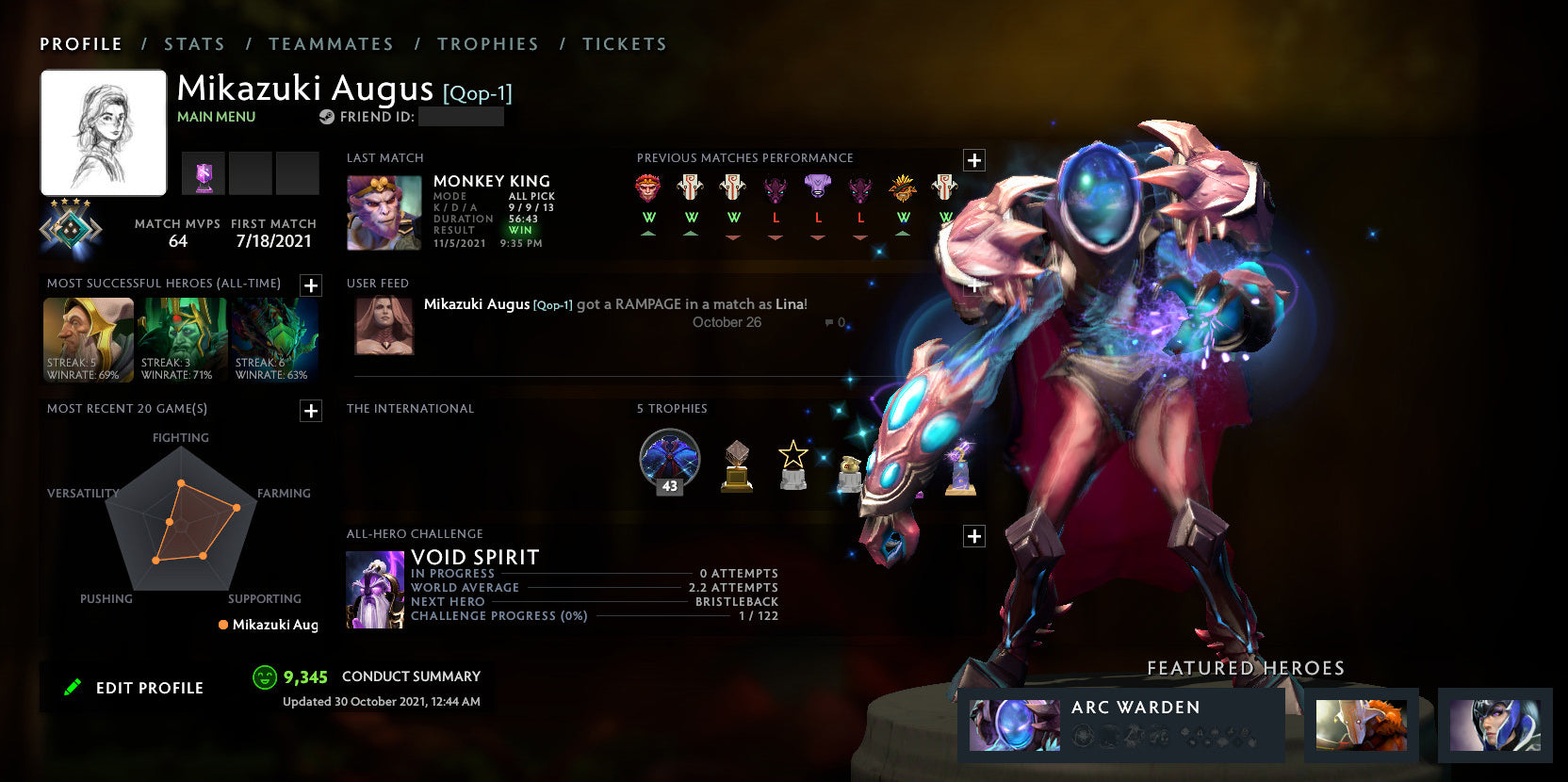 Crusader IV | MMR: 1930 - Behavior: 9345